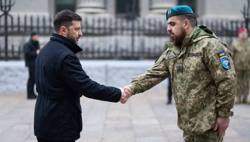 Володимир Зеленський привітав воїнів ракетних військ і артилерії з професійним днем