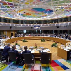 Звернення Володимира Зеленського до лідерів ЄС під час засідання Європейської Ради