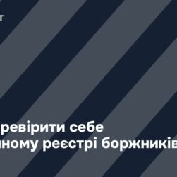 Як здійснити перевірку в Єдиному реєстрі боржників