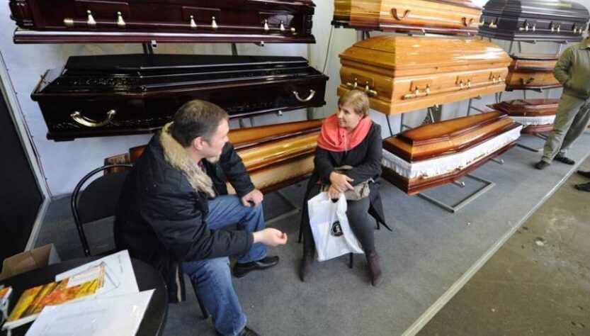 Новини бізнесу - Похоронні бюро РФ збільшили дохід на тлі рекордних втрат росіян - соцмережі