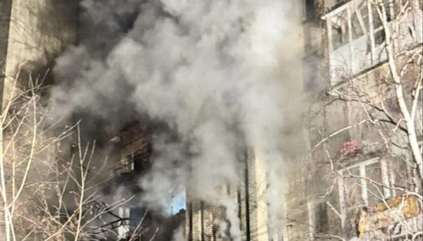 Новини України - В Охтирці БПЛА влучив у багатоповерхівку