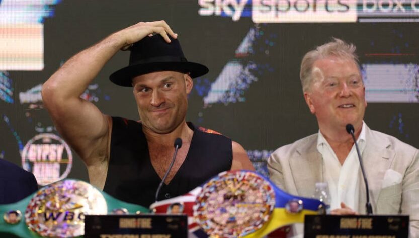 Новини спорту - Воррен зобразив уявлення про бій між Ф&rsquo;юрі та Джошуа у вигляді банкнот