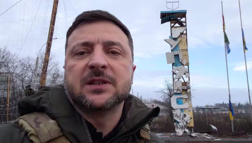 Новини України - Зеленський приїхав на передову у Куп'янськ