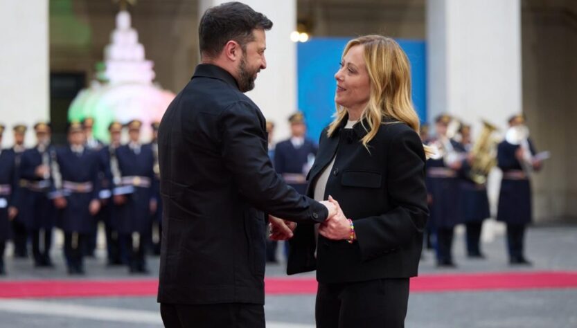 Новини України - Зеленський провів зустріч з Мелоні в Римі