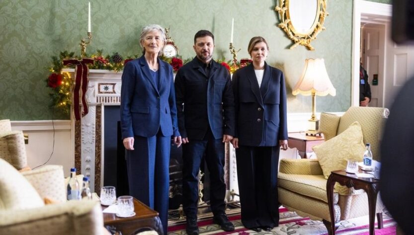 Новини України - Зеленський зустрівся з президенткою Ірландії