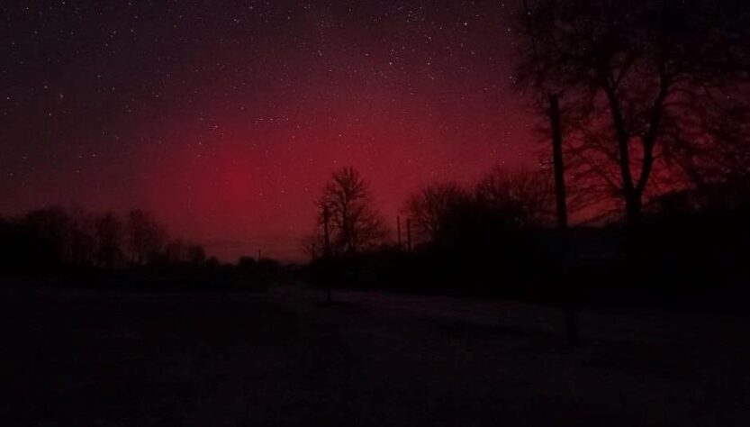 Новини України - На Сумщині фіксували полярне сяйво і подвійне гало