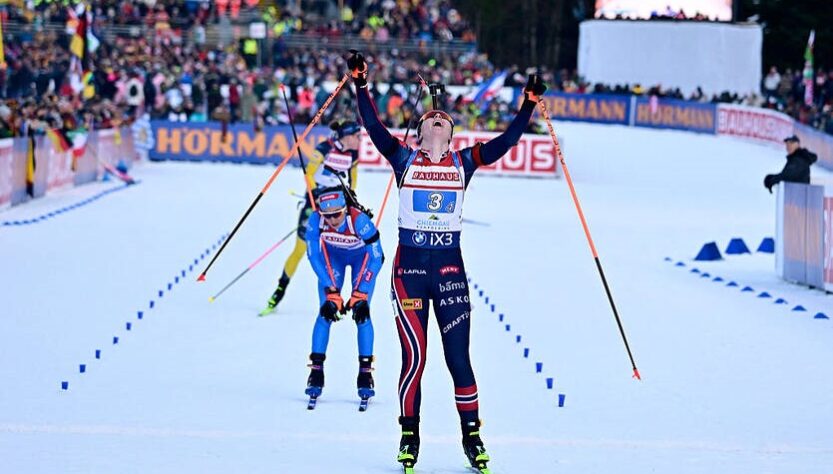 Без категорії - Перша гонка Кубка світу з біатлону в Рупольдінгу принесла перемогу Норвегії