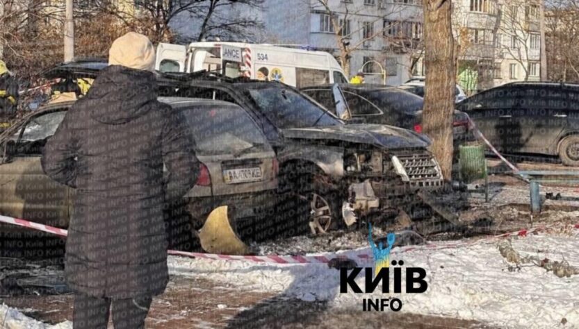Новини Києва - У Києві вибухнув позашляховик, є постраждалі