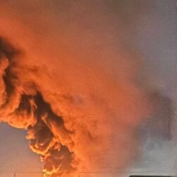 Новини України - У Луцьку після прильоту БПЛА спалахнула пожежа