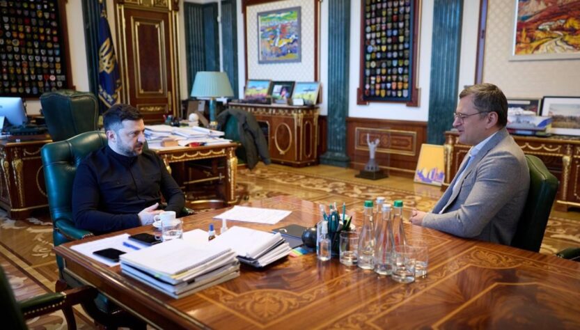 Новини України - Зеленський зустрівся з ексголовою МЗС Кулебою